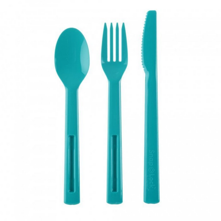 Progressive Snap Lock Utensil Set Turquoise | Merchants Homewares