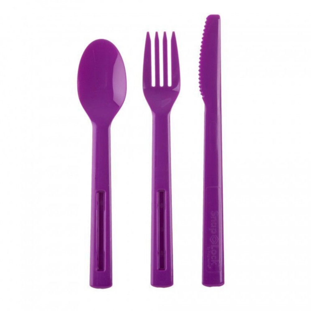 Progressive Snap Lock Utensil Set Violet | Merchants Homewares