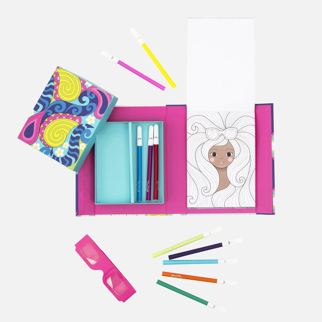 Tiger Tribe Artist Kit - 3D Colouring Set - Rainbow Dreams Merchants Homewares