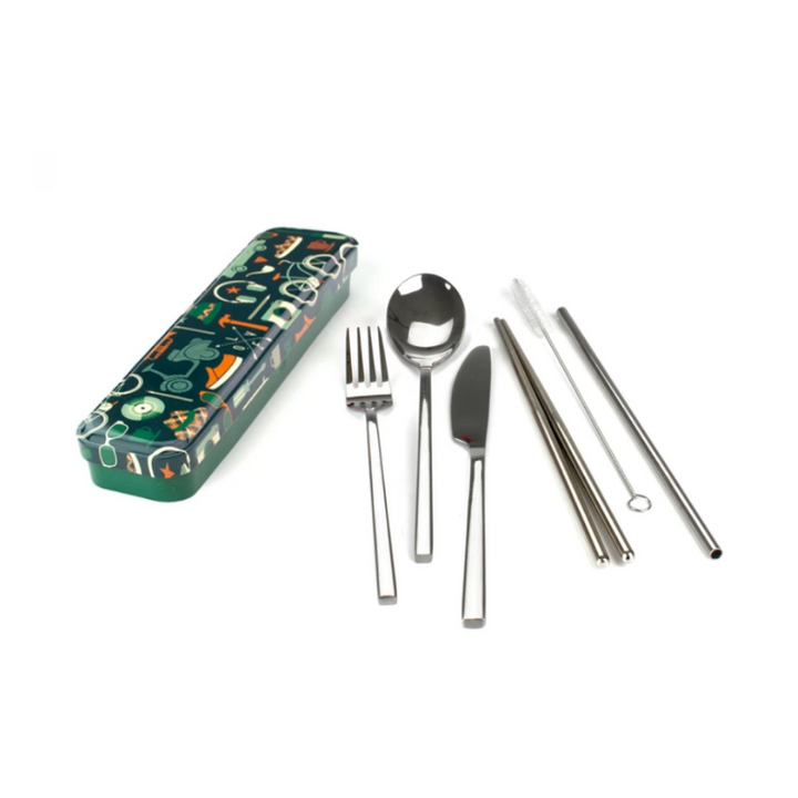 RetroKitchen Carry Your Cutlery Retroman | Merchants Homewares