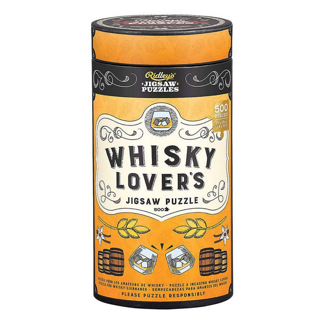 Ridley's Games Whisky Lover's Puzzle 500pc packaged | Merchants Homewares