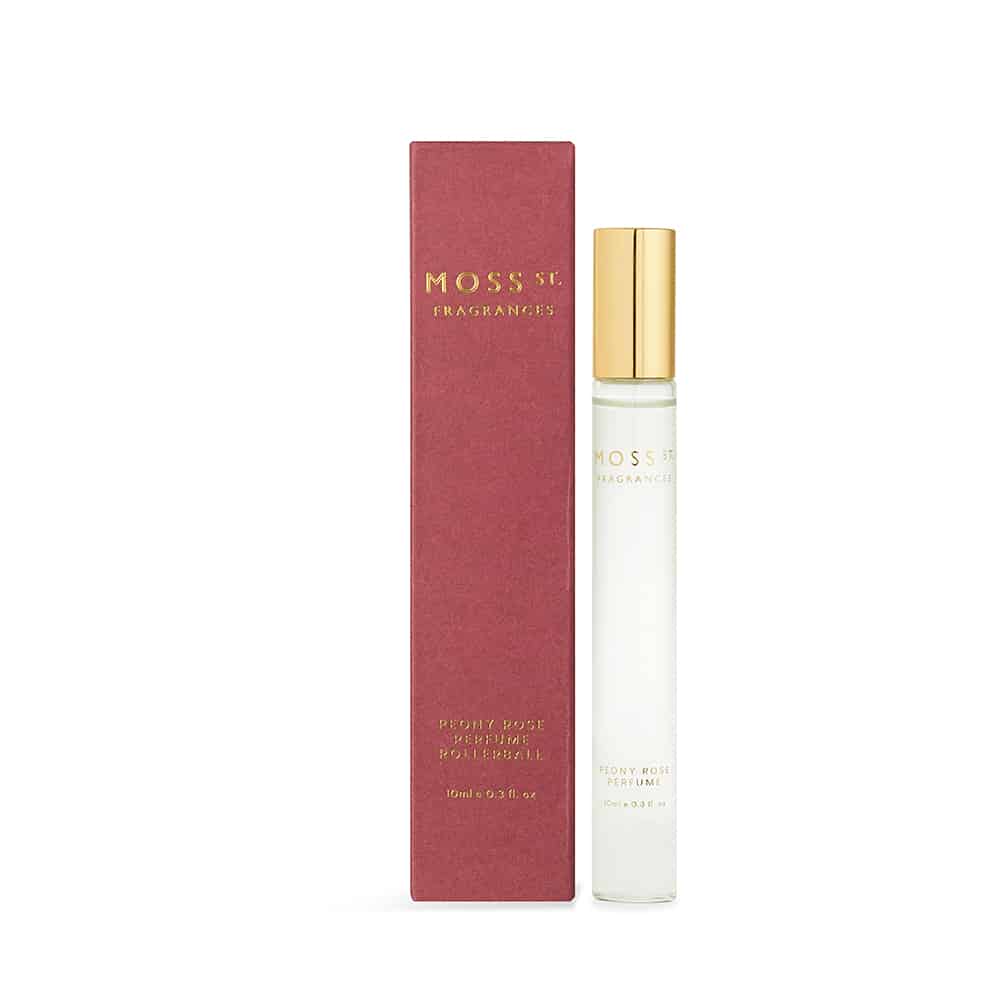 Moss St Peony Rose Perfume Roller | Merchants Homewares