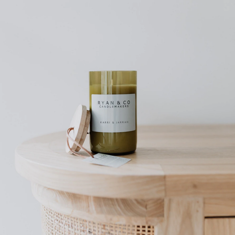 Ryan & Co Karri & Jarrah Candle Medium 300g | Merchants Homewares
