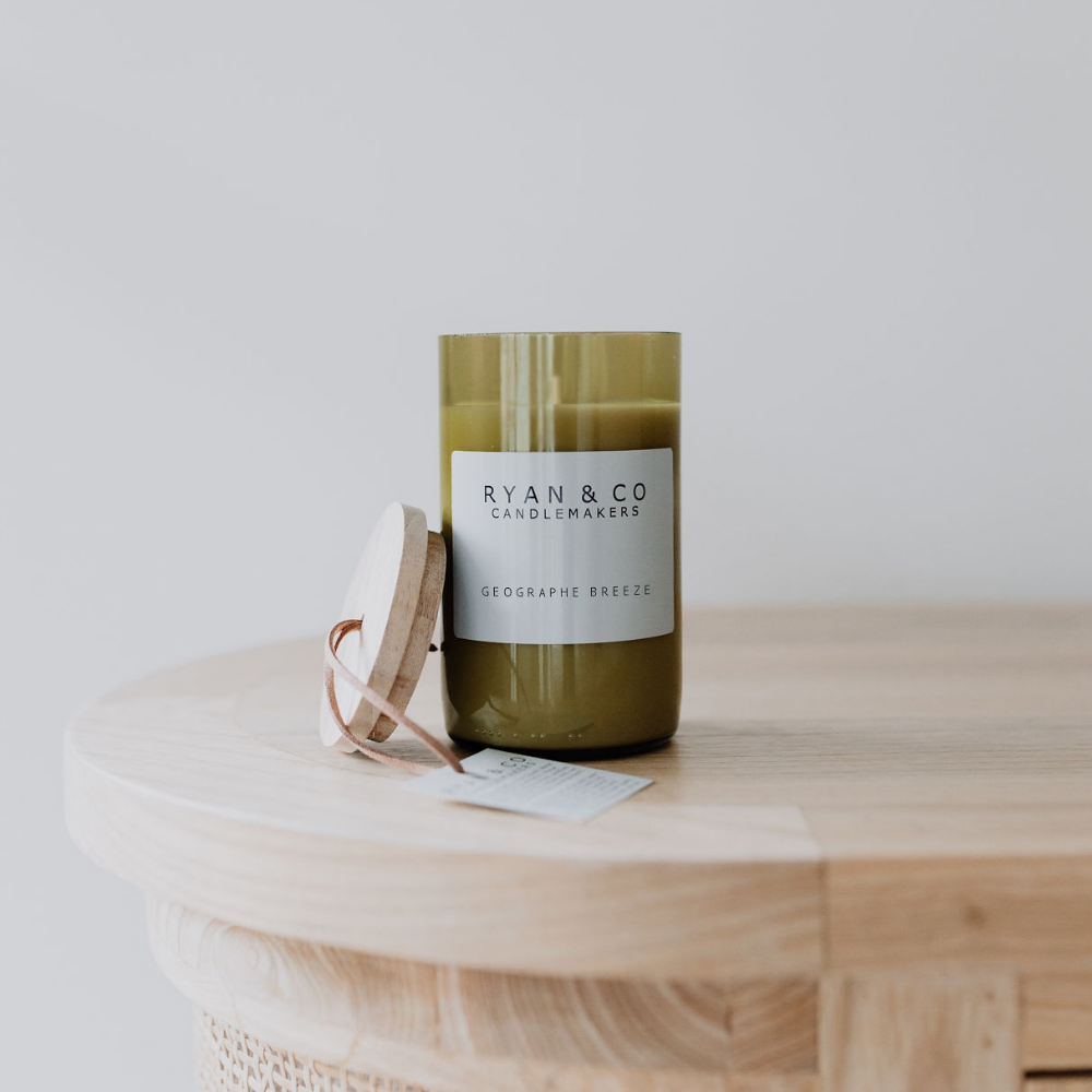 Ryan & Co South West Range Geographe Breeze 300g Lemon, Jasmine, Sage, Mint open | Merchants Homewares