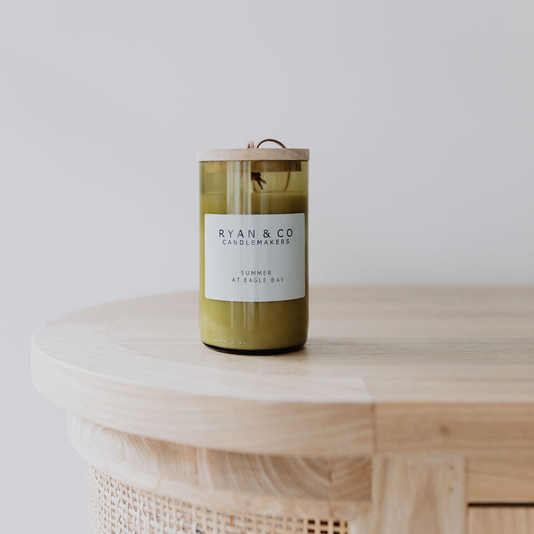 Ryan & Co Summer At Eagle Bay Candle Medium 300g | Merchants Homewares