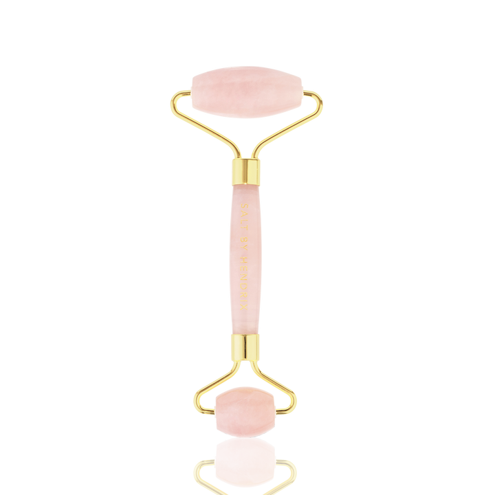 Salt By Hendrix Face Roller Rose Quartz open | Merchants Homewares