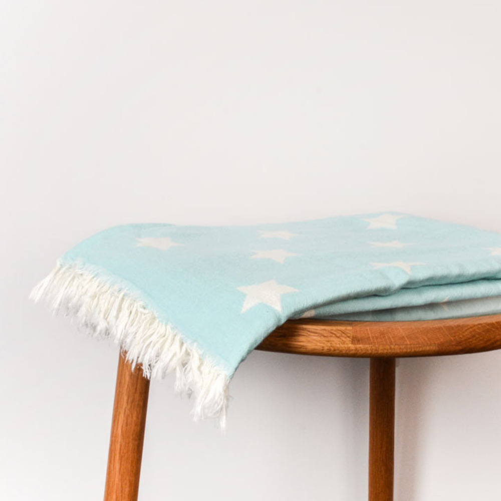 Seven Seas Star Blanket Mint | Merchants Homewares