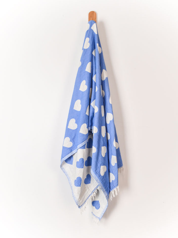 Seven Seas | Premium  Range | Hearts | Royal Blue | Merchant Homewares