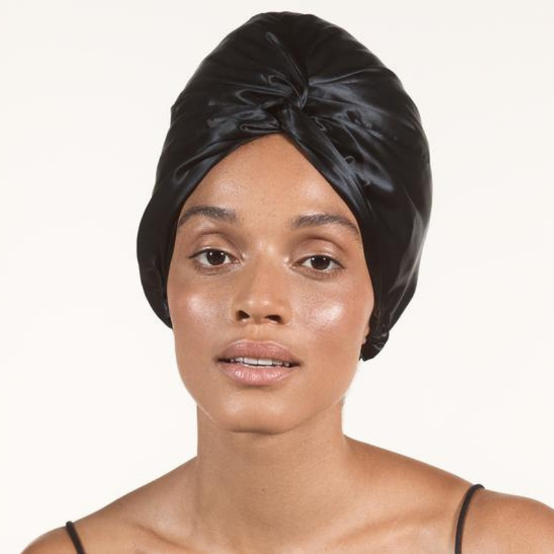 Slip Turban Black Lifestyle | Merchants Homewares
