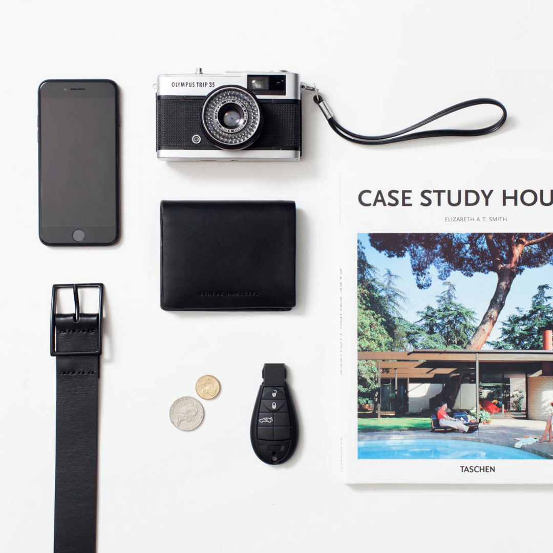 Status Anxiety Nathaniel Wallet Black Lifestyle | Merchants Homewares