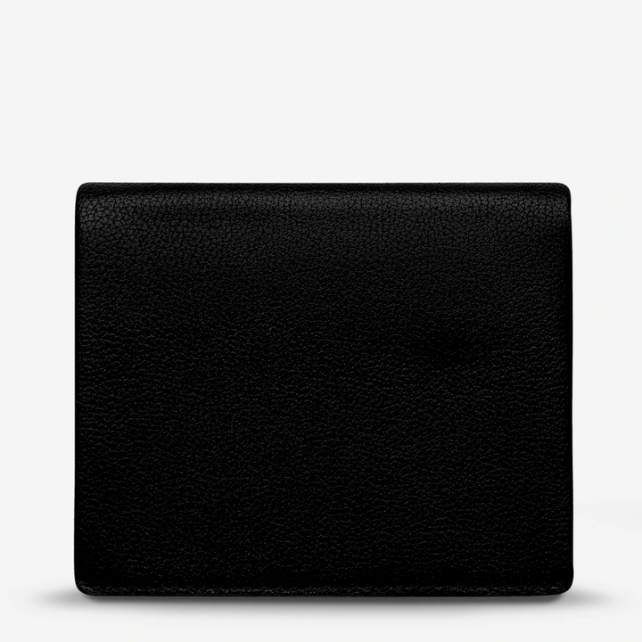 Status Anxiety Nathaniel Wallet Black Back | Merchants Homewares