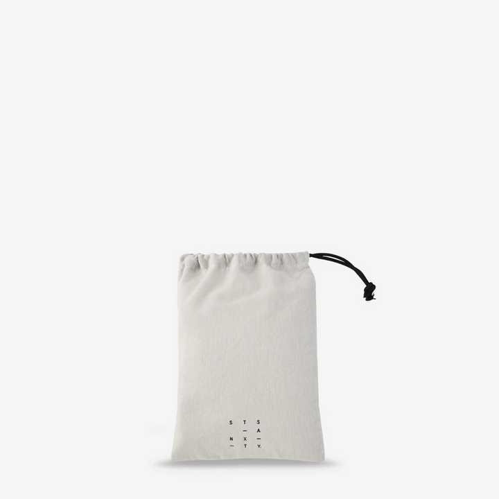 Status Anxiety Together For Now Wallet Black Drawstring Bag | Merchants Homewares