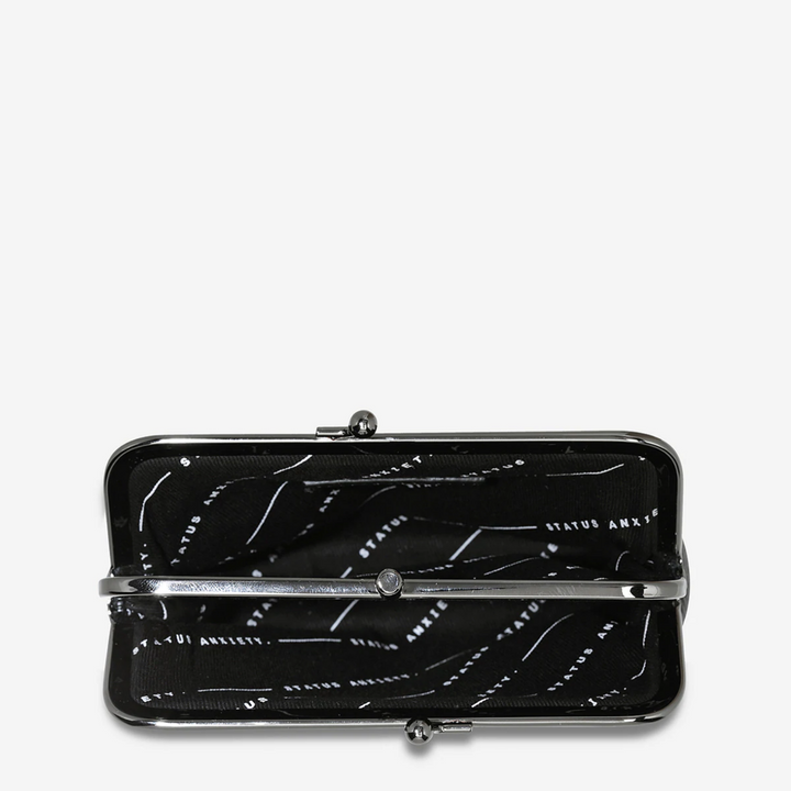 Status Anxiety Volatile Purse Black Open | Merchants Homewares