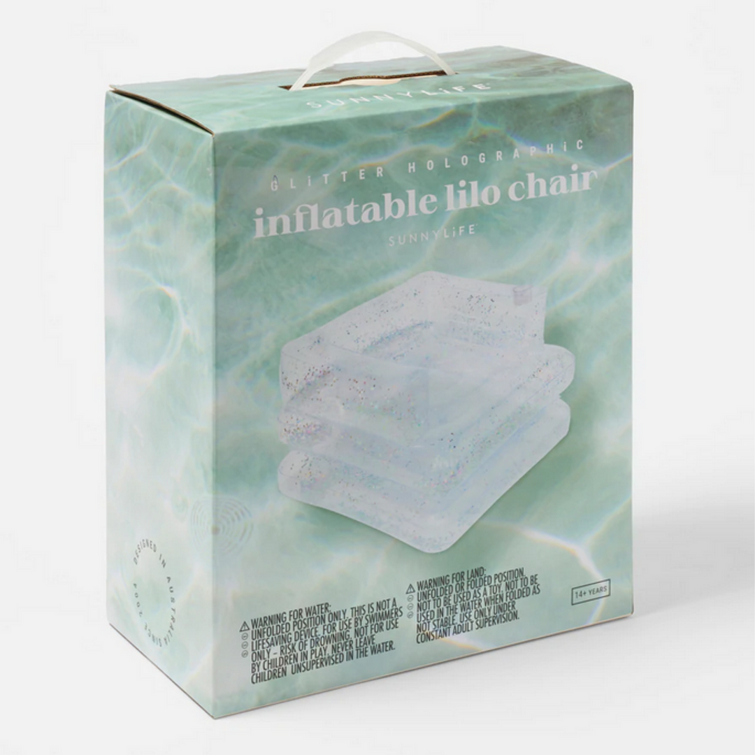Sunnylife Lilo Chair Holographic Merchant Homewares