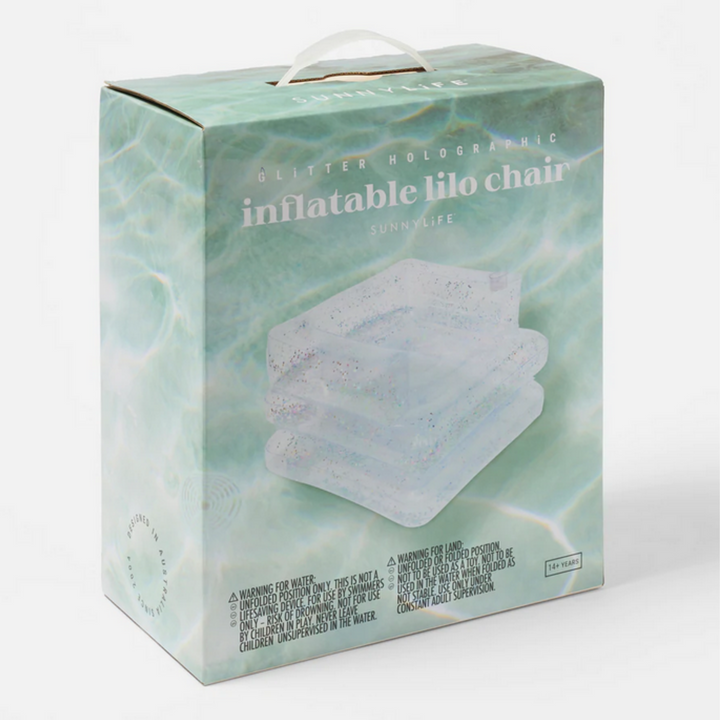 Sunnylife Lilo Chair Holographic Merchant Homewares