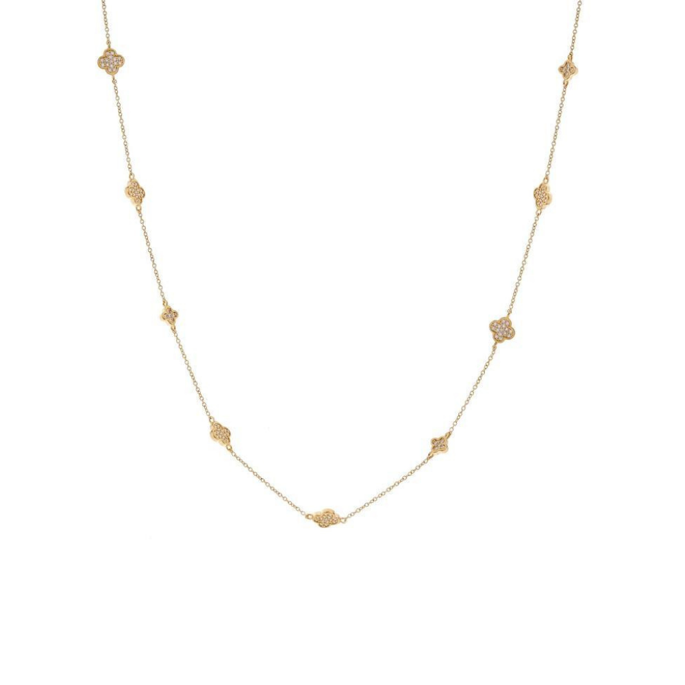 Sybella Daisy Necklace Gold | Merchants Homewares