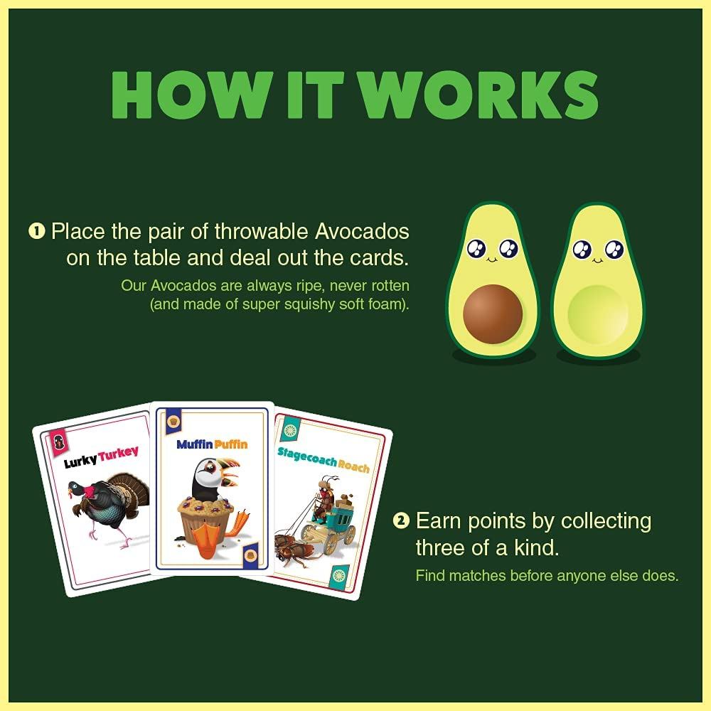 VR Distribution Throw Throw Avocado How To Play | Merchants Homewares
