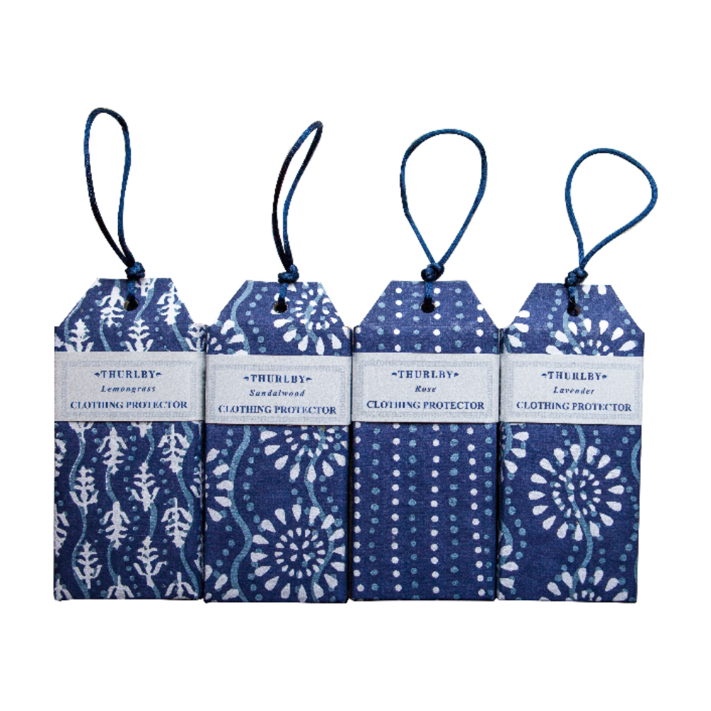 Thurlby Clothing Protector Indigo | Merchant Homewares