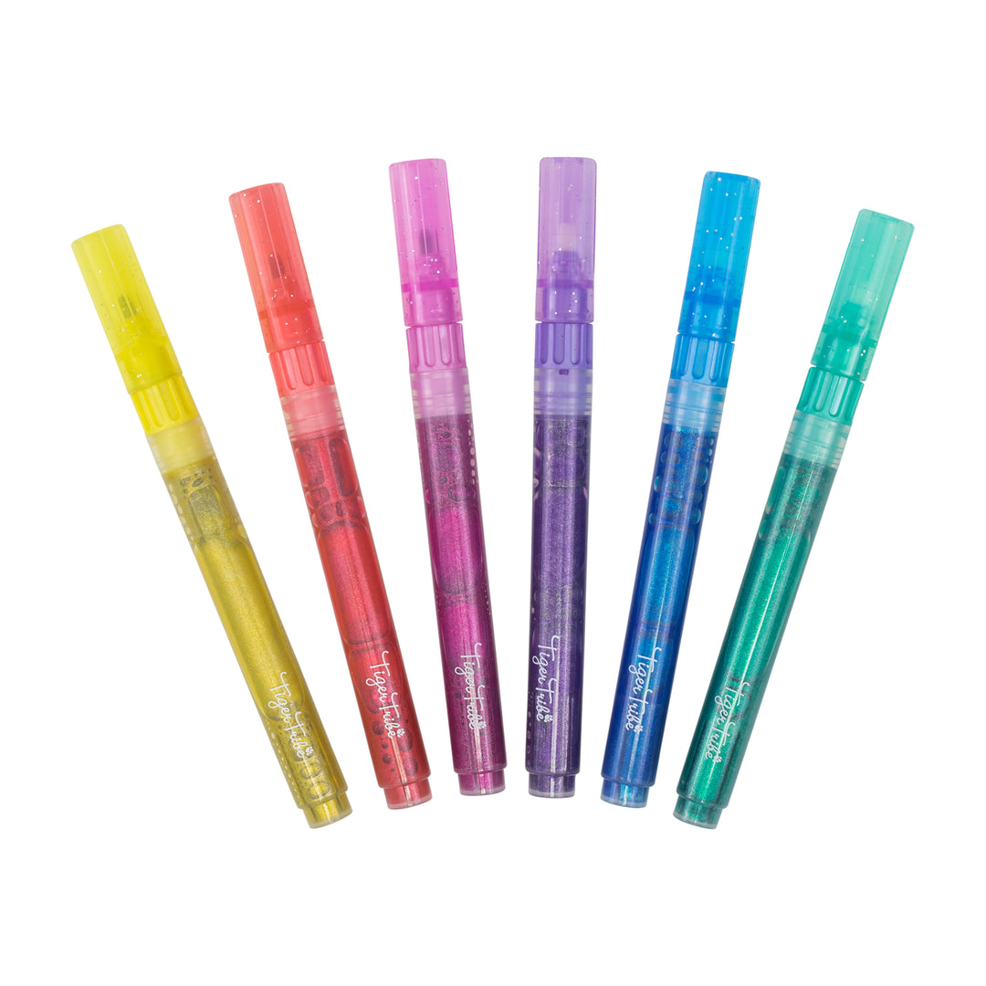 Tiger Tribe | Glitter Markers | Open | Merchant Homewares