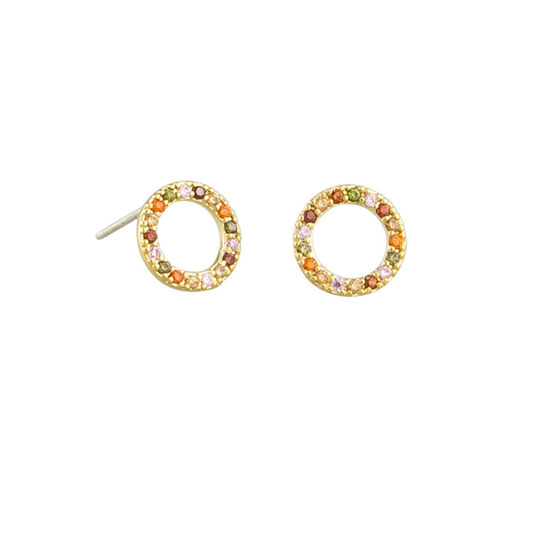 Rainbow Circle Earrings | Tiger Tree | Merchant Homewares