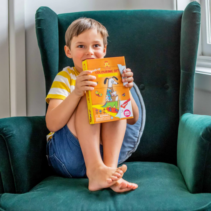 Tiger Tribe Animal Mix & Match Mash-Up Colouring Set Lifestyle | Merchants Homewares
