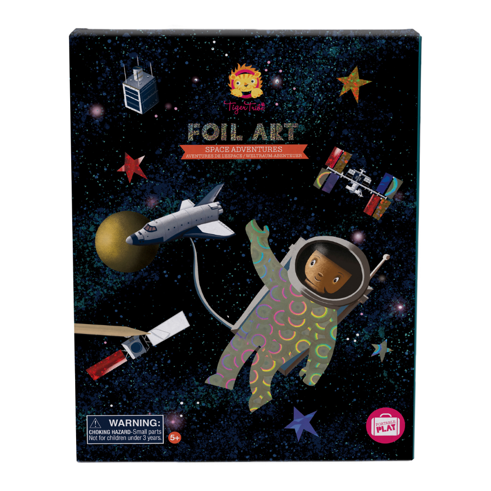 Tiger Tribe Foil Art Space Adventures | Merchants Homewares