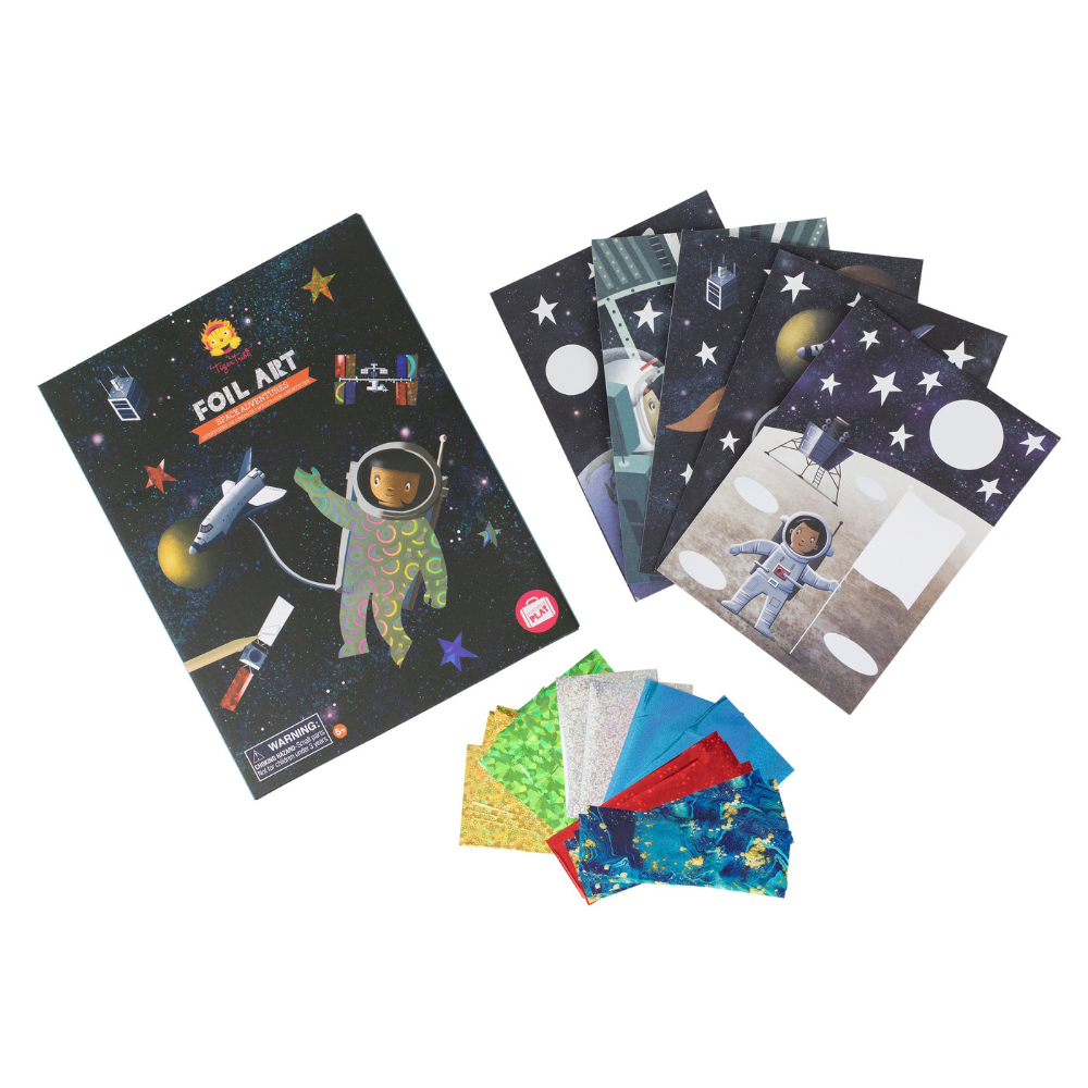 Tiger Tribe Foil Art Space Adventures | Merchants Homewares