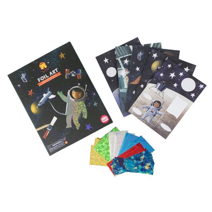 Tiger Tribe Foil Art Space Adventures | Merchants Homewares
