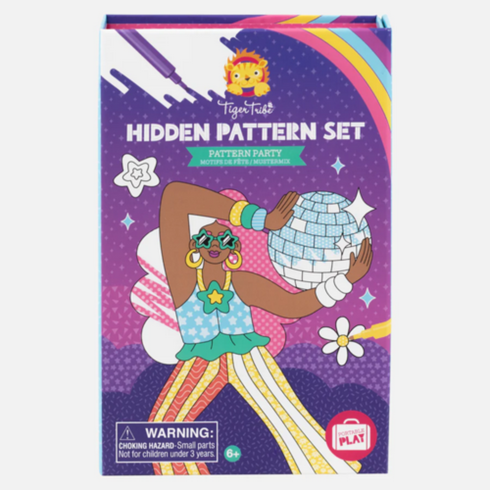 Tiger Tribe Pattern Party Hidden Pattern Set | Merchants Homewares