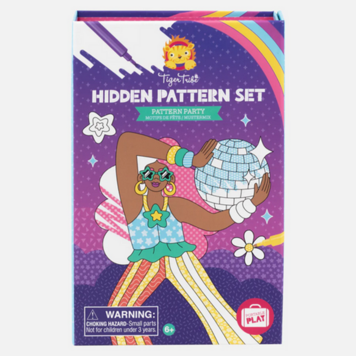 Tiger Tribe Pattern Party Hidden Pattern Set | Merchants Homewares