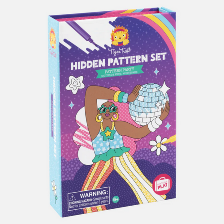Tiger Tribe Pattern Party Hidden Pattern Set | Merchants Homewares