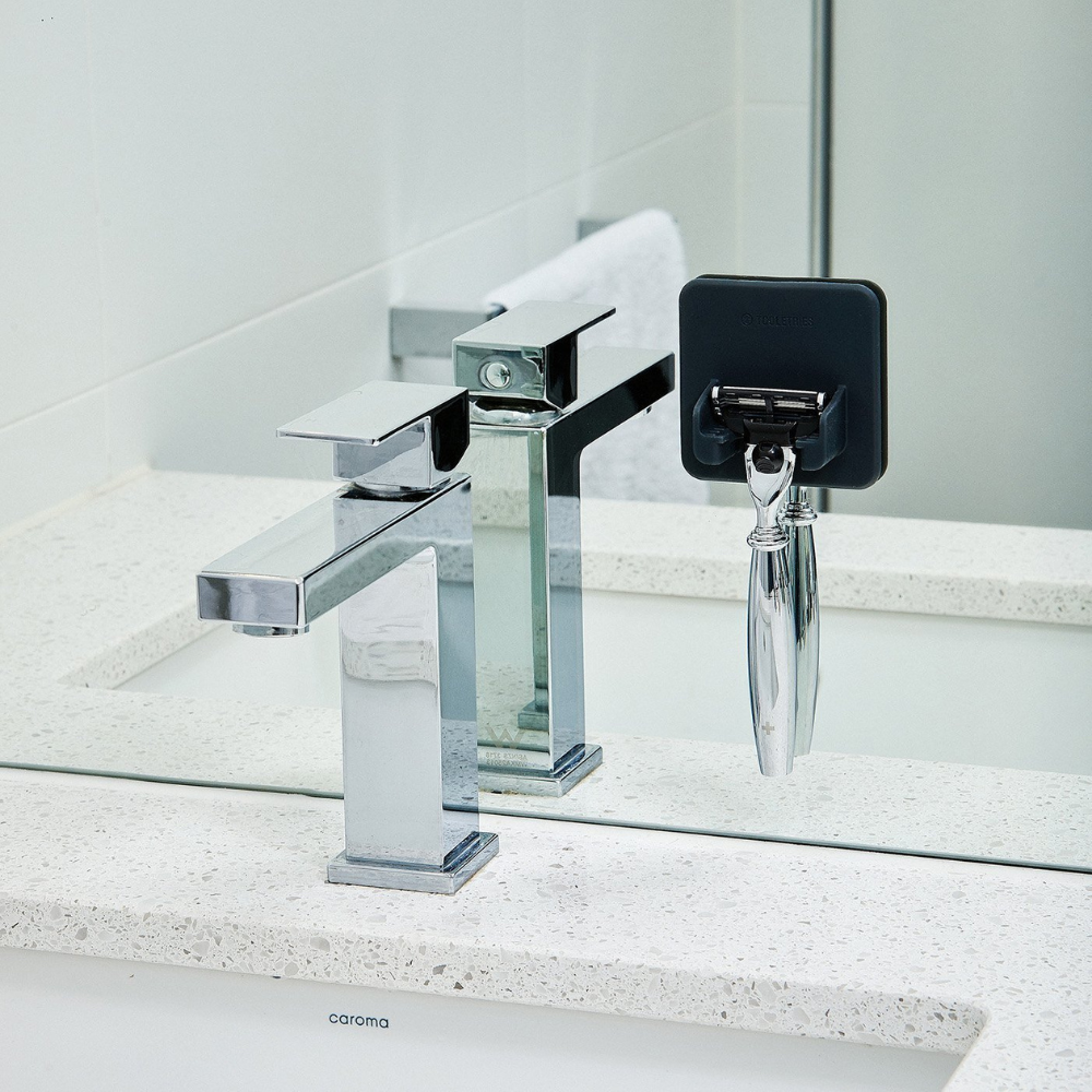 Tooletries The Mason Shower Razor Holder Lifestyle Mirror | Merchants Homewares