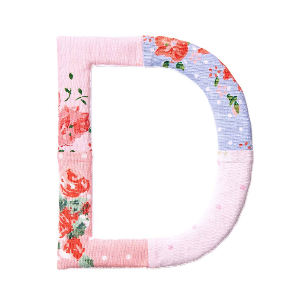 Toshi Rose Alphabet D | Merchants Homewares