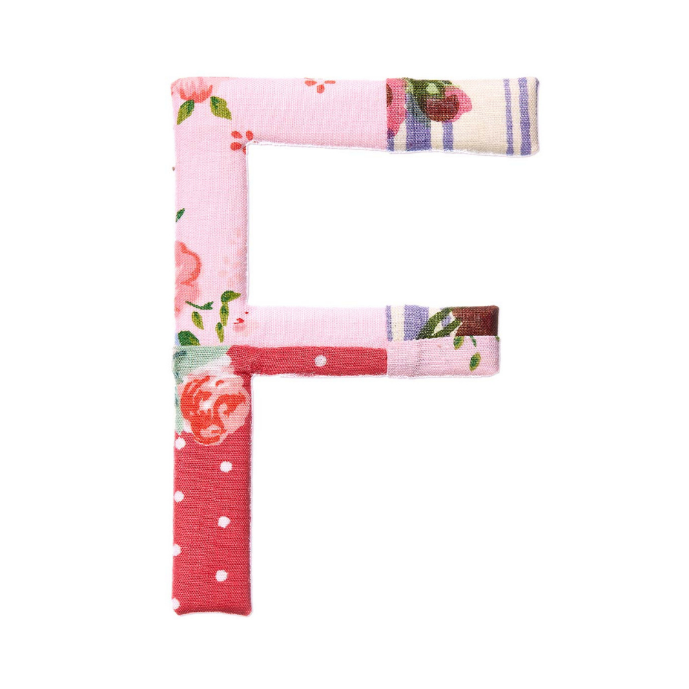 Toshi Rose Alphabet F | Merchants Homewares