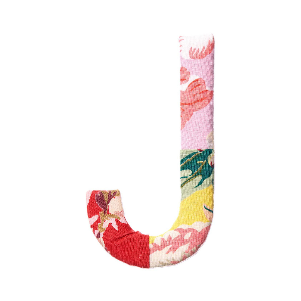 Toshi Rose Alphabet J | Merchants Homewares
