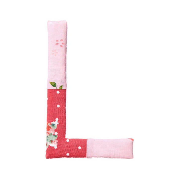 Toshi Rose Alphabet L | Merchants Homewares