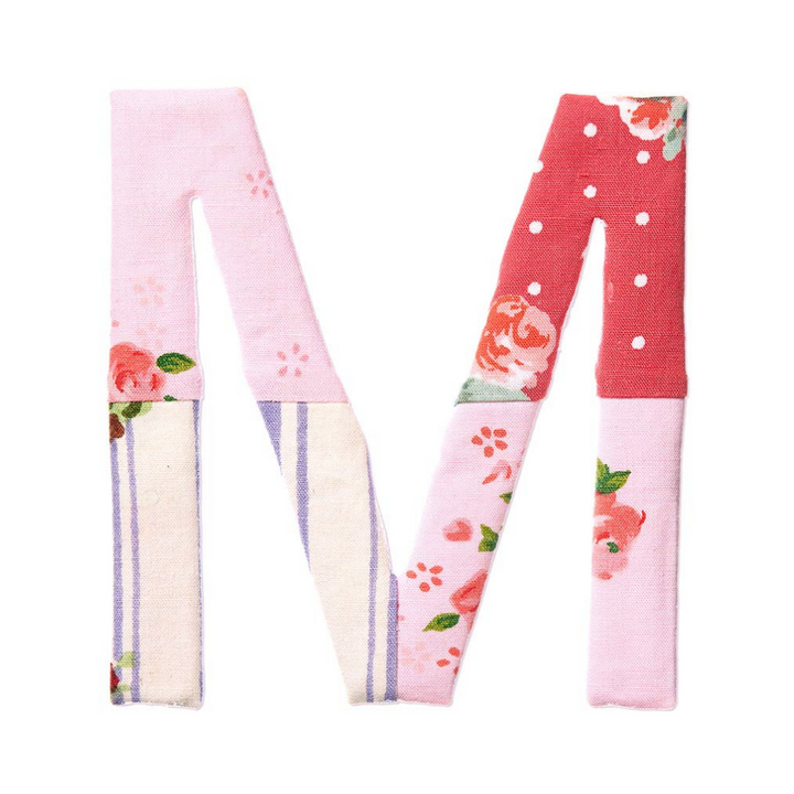 Toshi Rose Alphabet M | Merchants Homewares