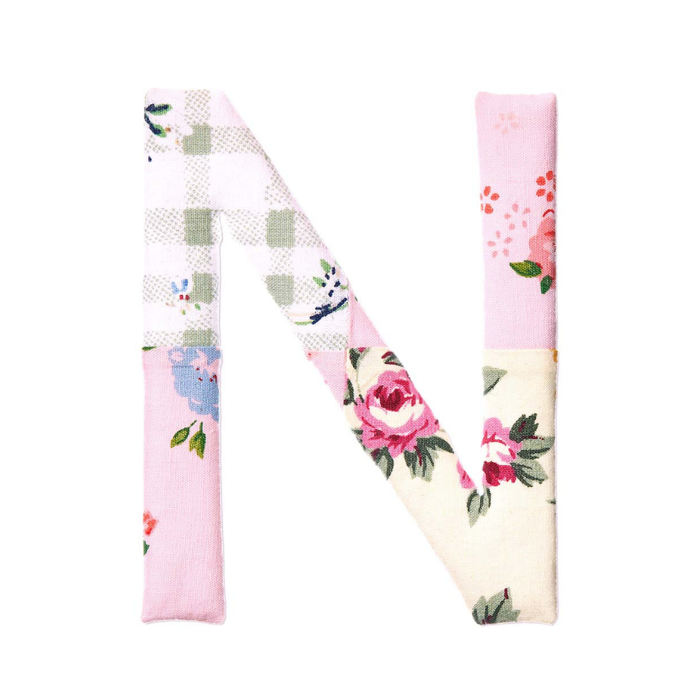 Toshi Rose Alphabet N | Merchants Homewares