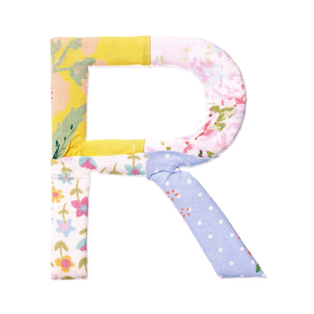 Toshi Rose Alphabet R | Merchants Homewares