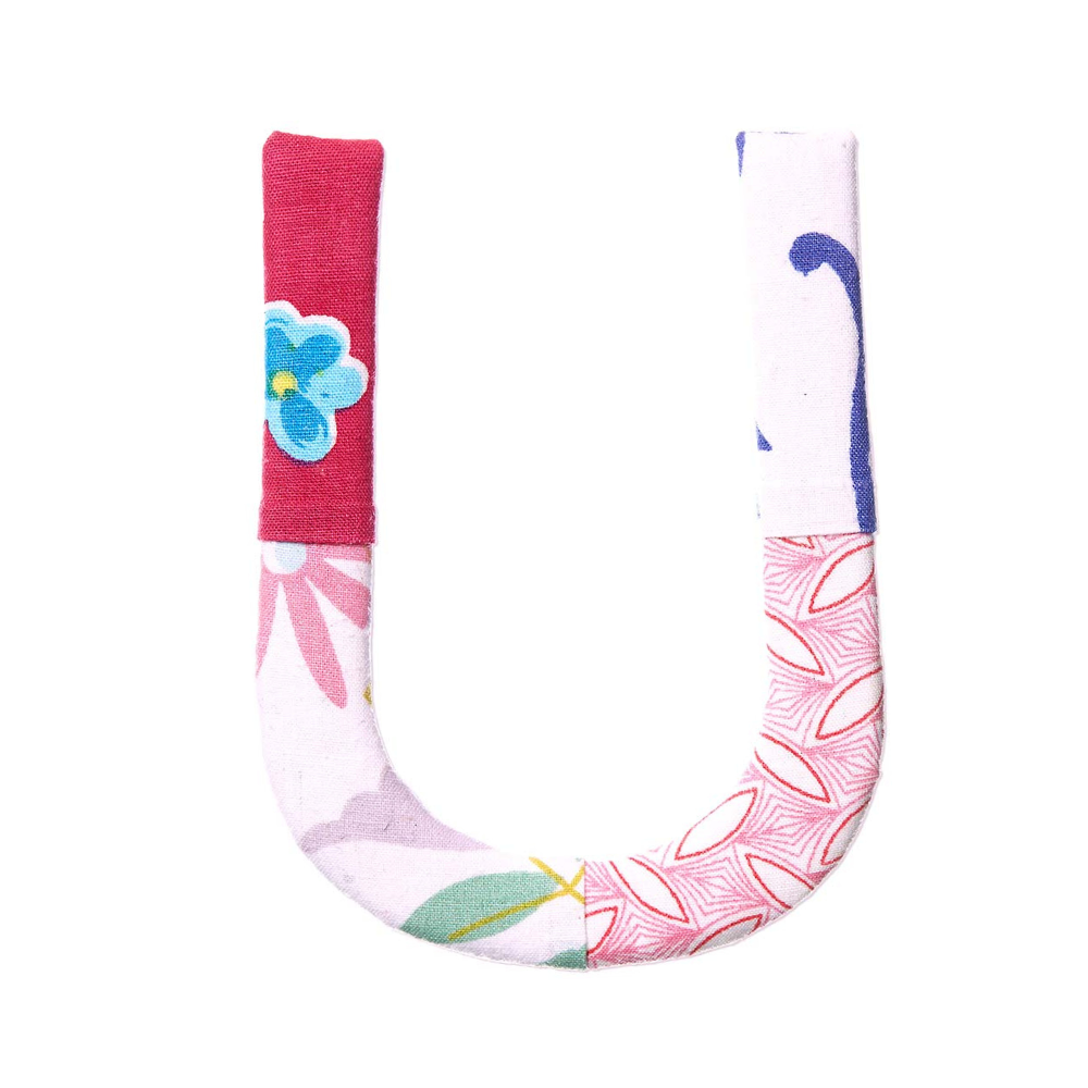 Toshi Rose Alphabet U | Merchants Homewares