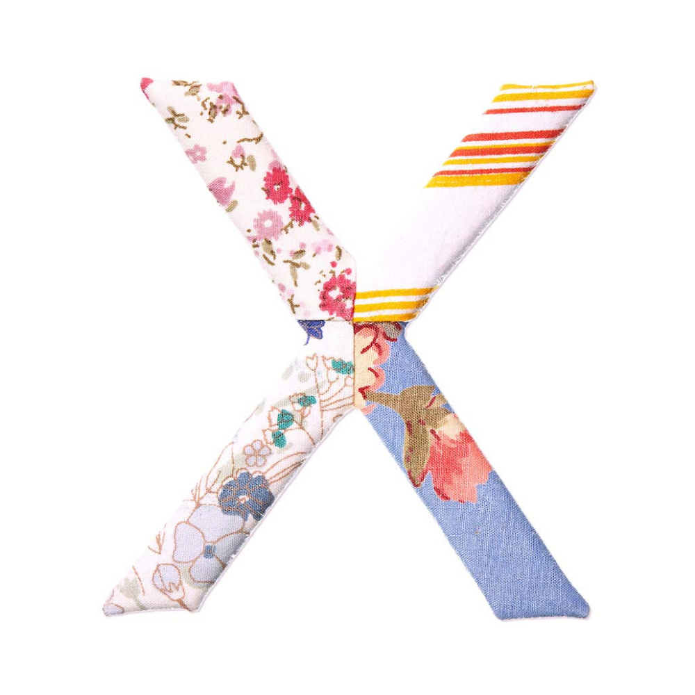 Toshi Rose Alphabet X | Merchants Homewares