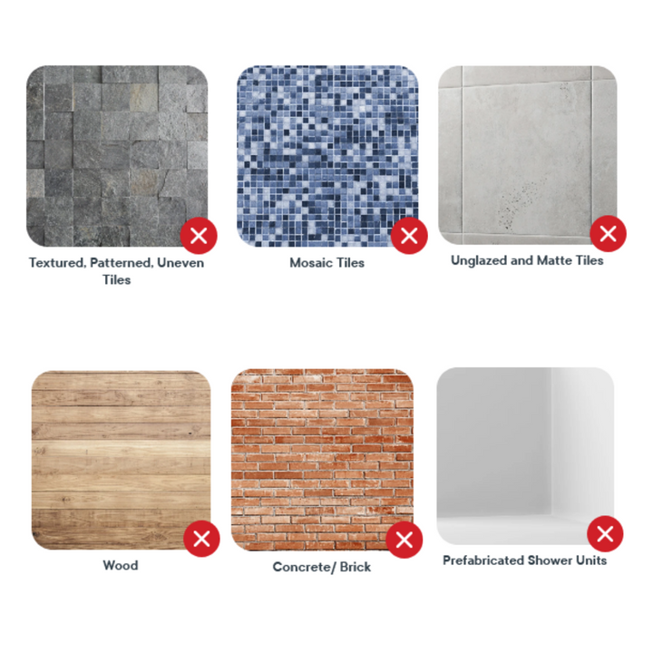 Tooletries Products Not Suitable Surfaces | Merchants Homewares