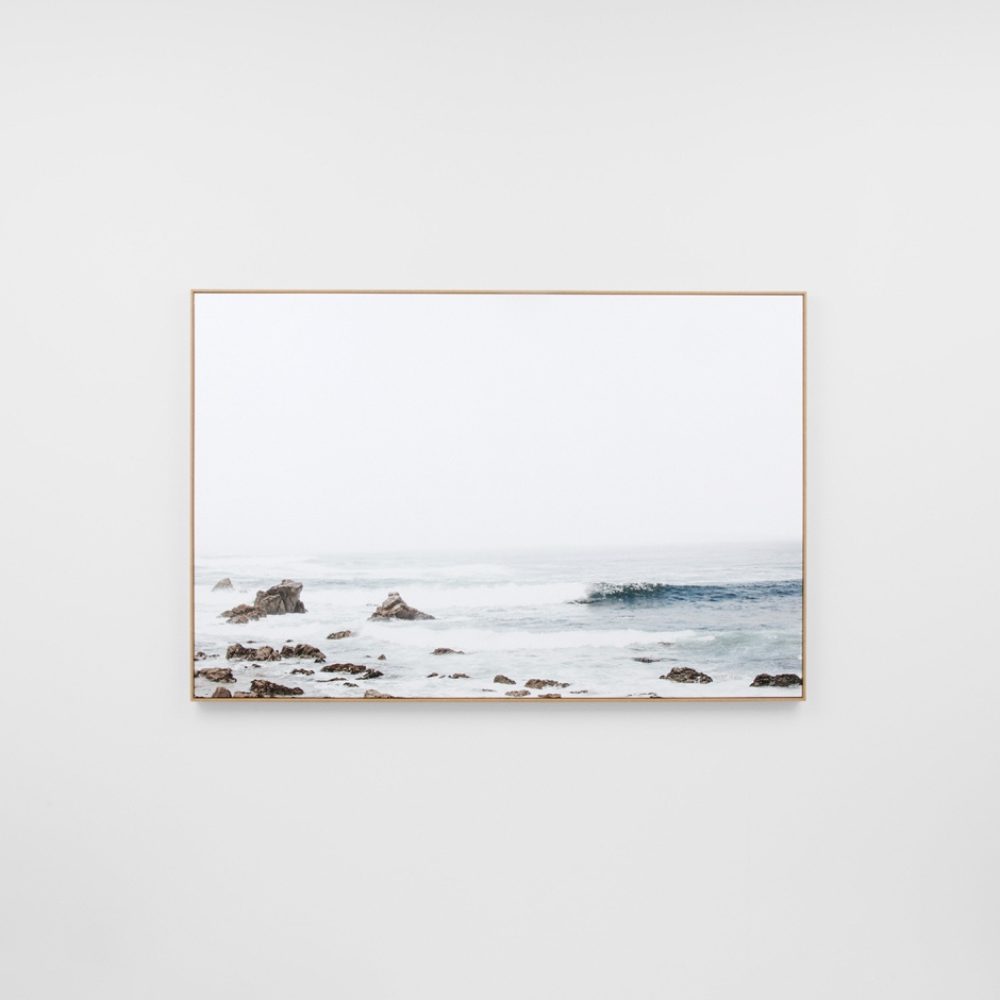 Warranbrooke Pacific Waves Framed Canvas | Merchants Homewares