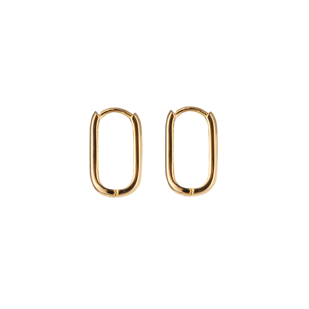 Zahar Viola Earring Gold | Merchant Homewares