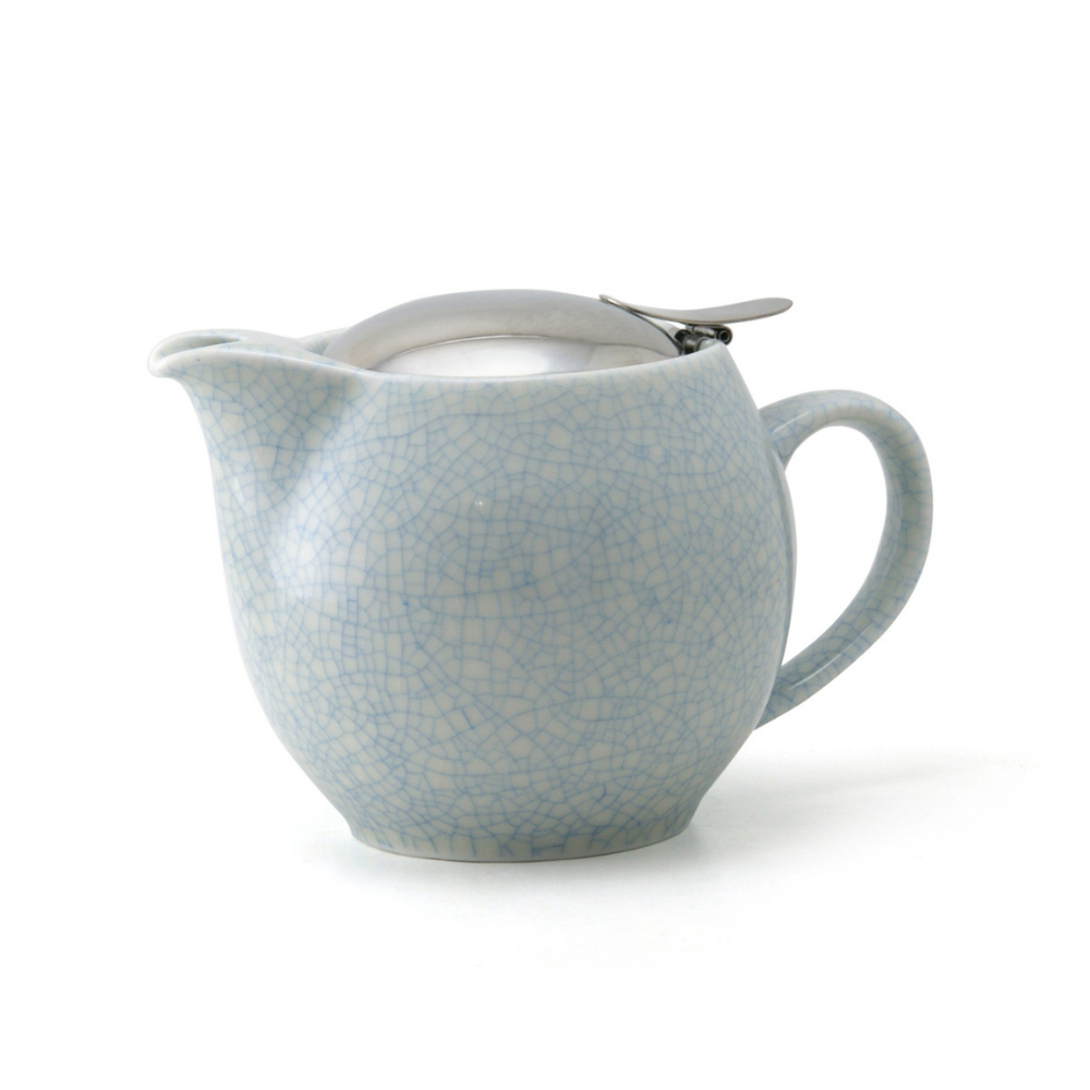 Zero Japan Artisan Universal Teapot Blue Crackle | Merchants Homewares