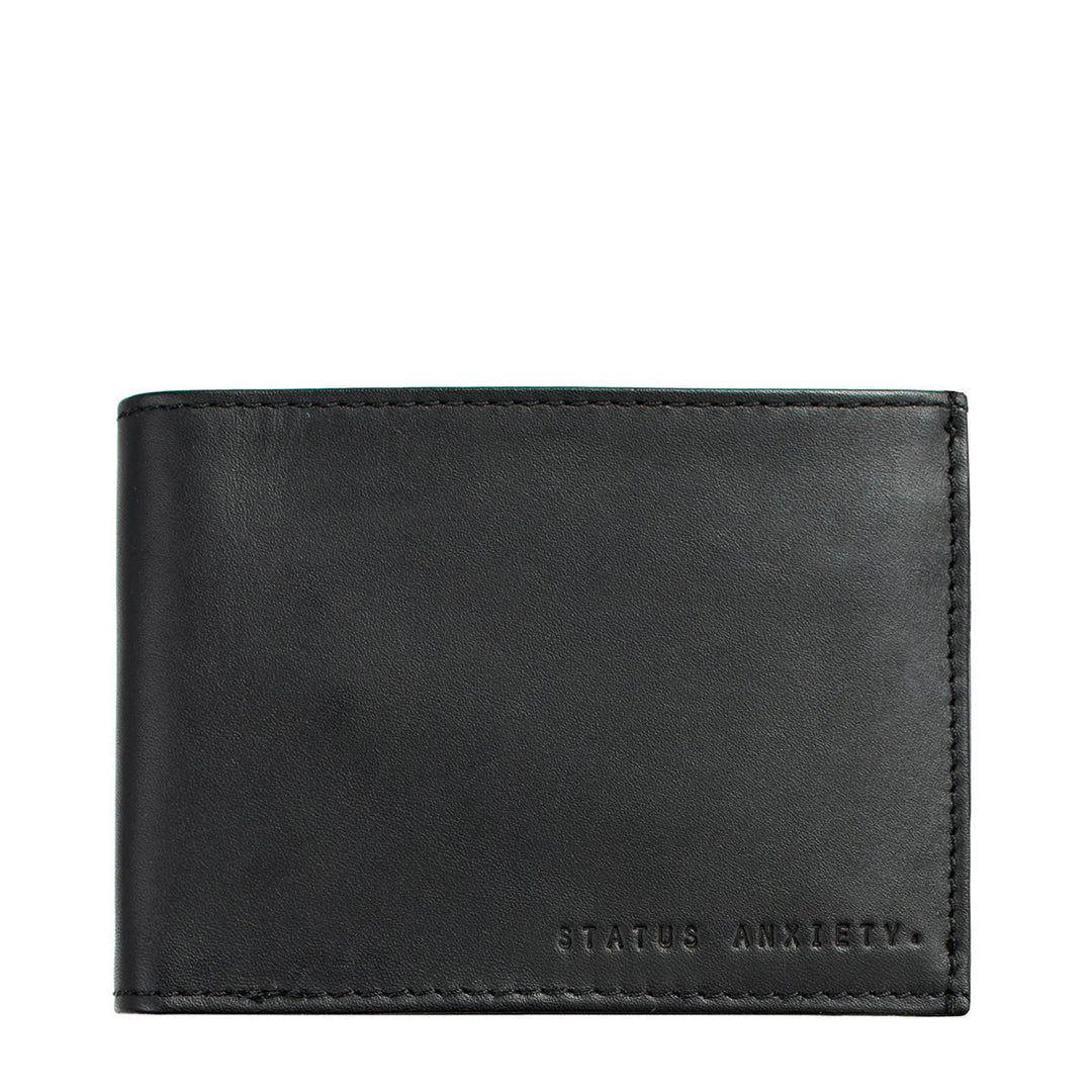 Status Anxiety Noah Wallet Black Merchant Homewares