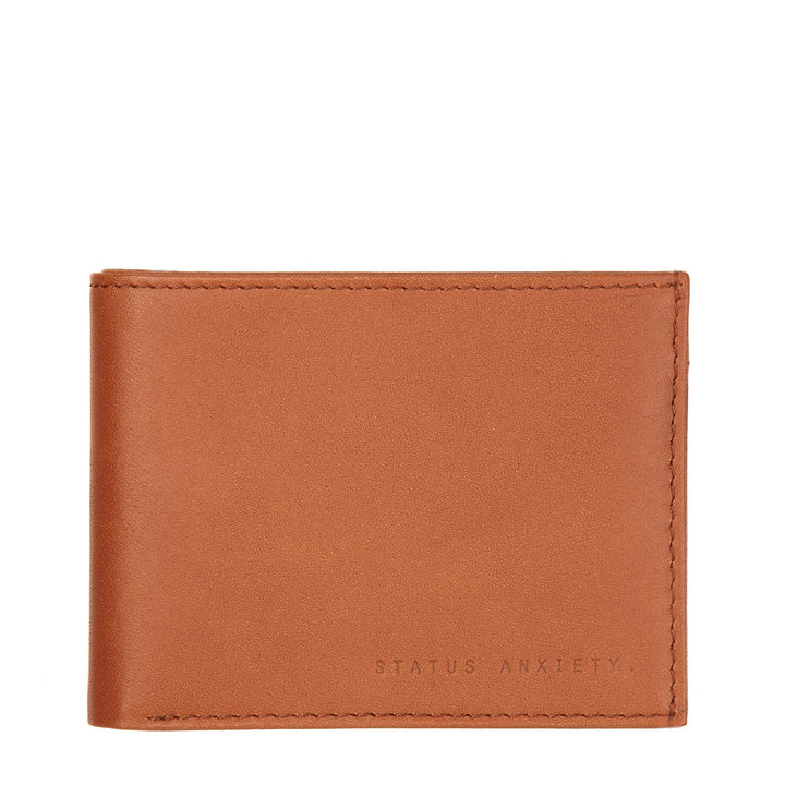 Status Anxiety Noah Wallet Camel Merchant Homewares