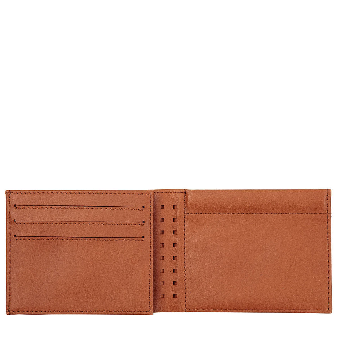 Status Anxiety Noah Wallet Camel Inside Merchant Homewares