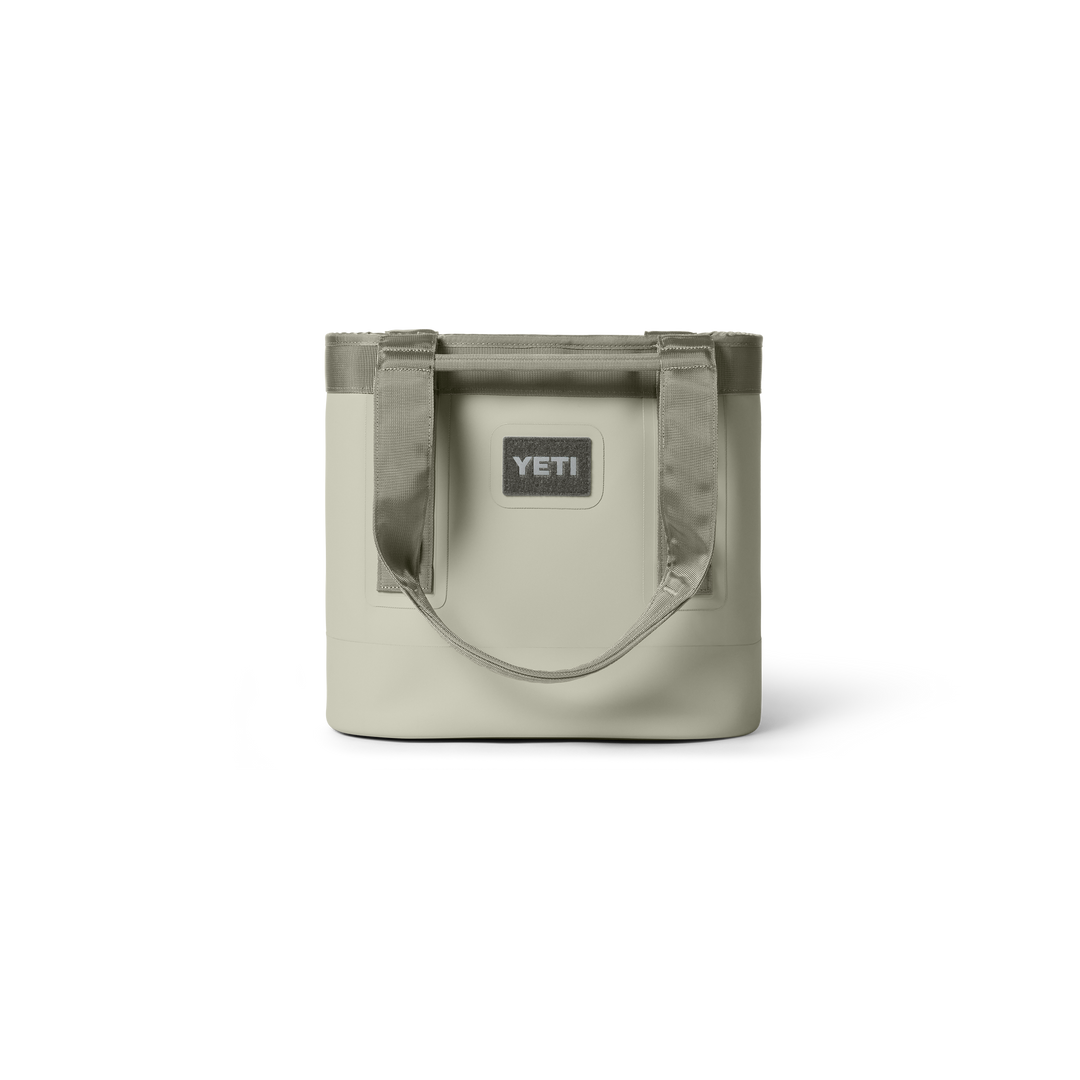 Yeti Camino Carryall 20 tote bag in Pampa Light Green, back view | Merchants Homewares