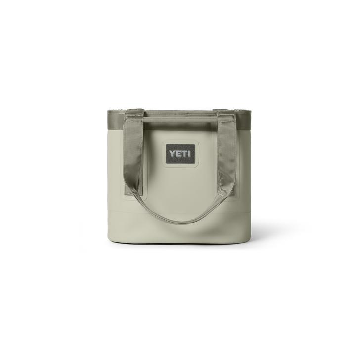 Yeti Camino Carryall 20 tote bag in Pampa Light Green, back view | Merchants Homewares